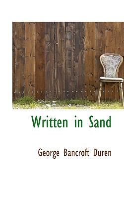 Written in Sand  N/A 9781110637805 Front Cover