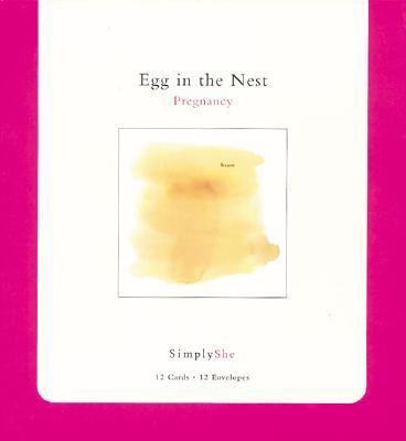 Simply She Egg in the Nest Pregnancy - Note Cards N/A 9781584791805 Front Cover