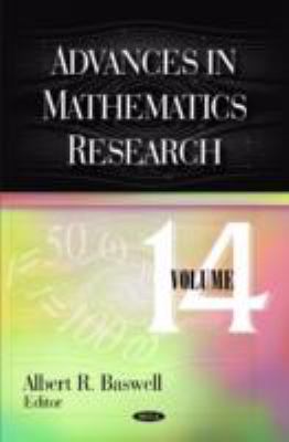 Advances in Mathematics Research   2011 9781612092805 Front Cover