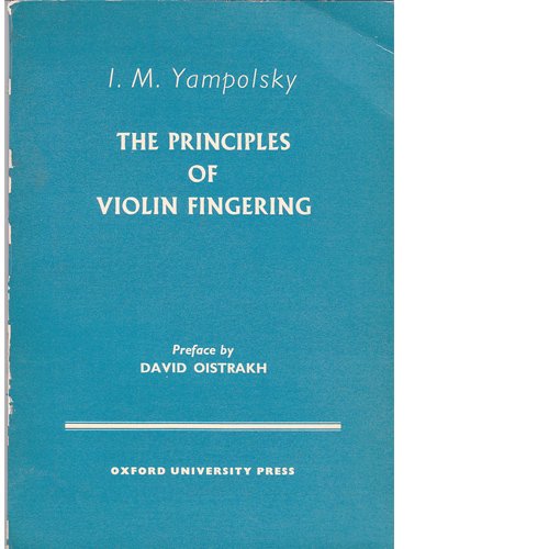 Principles of Violin Fingering N/A 9780193223806 Front Cover