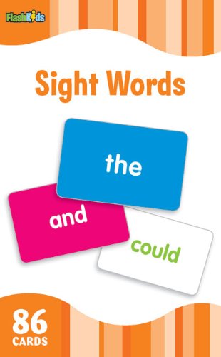 Sight Words (Flash Kids Flash Cards)  N/A 9781411434806 Front Cover