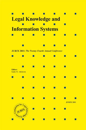 Legal Knowledge and Information Systems   2011 9781607509806 Front Cover