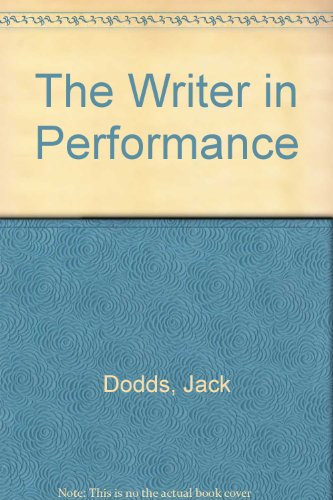 Writer in Performance N/A 9780023303807 Front Cover