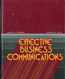 Effective Business Communications 3rd 9780070440807 Front Cover