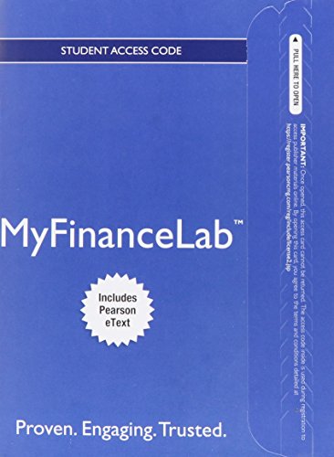 Corporate Finance Myfinancelab With Pearson Etext Standalone Access Card: The Core  2013 9780133082807 Front Cover