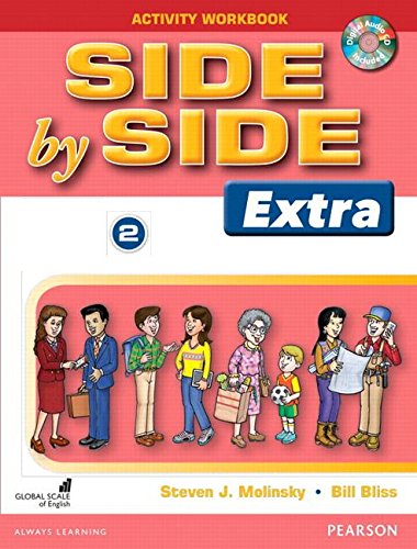 Side by Side (Extra) 2 Activity Workbook with CDs  4th 2016 9780132459808 Front Cover