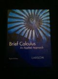 BRIEF CALCULUS:APPL.APPR.>EXAM 8th 2009 9780547004808 Front Cover