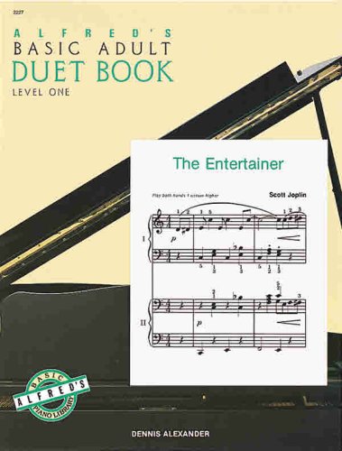 Alfred's Basic Adult Piano Course Duet Book, Bk 1   1986 9780739007808 Front Cover