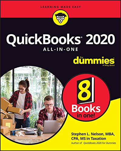 QuickBooks 2020 All-In-One for Dummies   2020 9781119589808 Front Cover