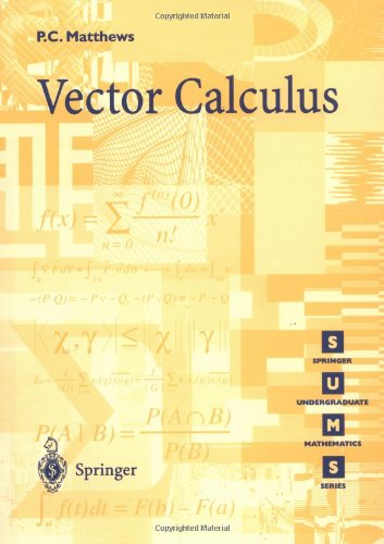 Vector Calculus   1998 9783540761808 Front Cover