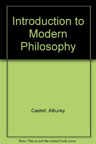 Introduction to Modern Philosophy Examining the Human Condition 4th 1983 9780023200809 Front Cover