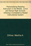Personalizing Reading Instruction in Middle Junior and Senior High Schools 2nd 1982 9780023297809 Front Cover