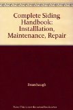 Complete Siding Handbook   1987 9780025178809 Front Cover