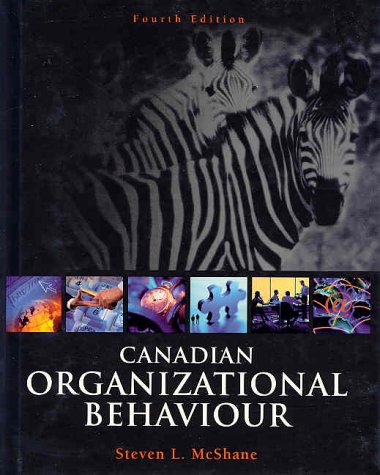 CANADIAN ORGANIZATIONAL BEH. > 4th 2001 9780070871809 Front Cover