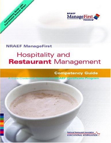 Hospitality and Restaurant Management Competency Guide  2007 9780132283809 Front Cover
