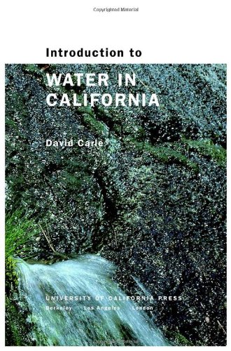 Introduction to Water in California   2004 9780520235809 Front Cover