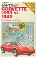 Chilton's Corvette 1963-83  2001 9780801976810 Front Cover