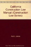 California Construction Law Manual N/A 9780071725811 Front Cover