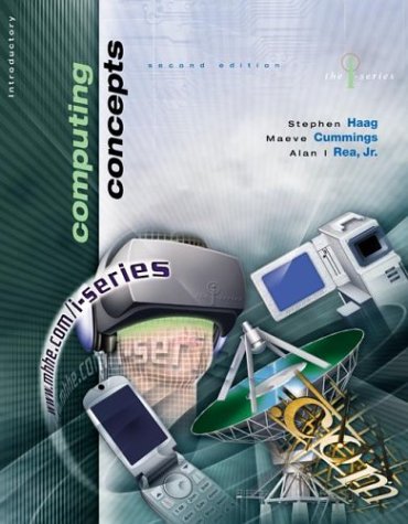 Computing Concepts Introductory Edition 2nd 2004 (Revised) 9780072830811 Front Cover