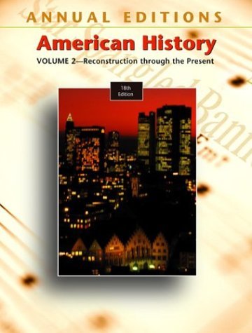 American History  18th 2005 (Revised) 9780072968811 Front Cover