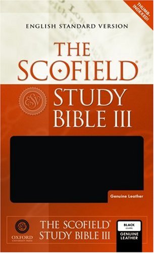 Scofieldï¿½ Study Bible III, ESV  N/A 9780195278811 Front Cover