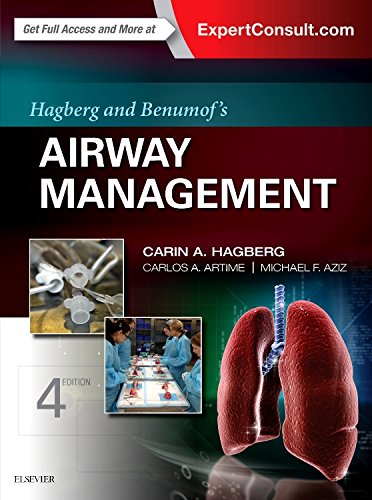 Cover art for Hagberg and Benumof's Airway Management, 4th Edition