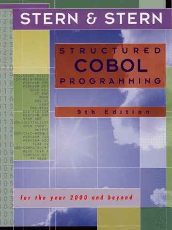 Structured COBOL Programming For the Year 2000 and Beyond 9th 2000 9780471318811 Front Cover