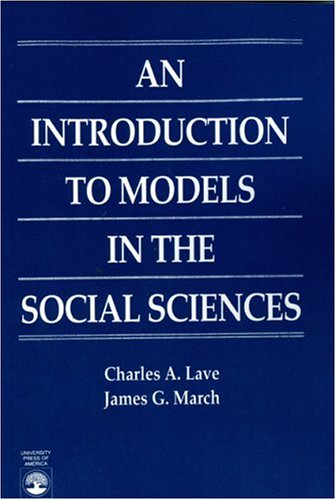 Introduction to Models in the Social Sciences  Reprint  9780819183811 Front Cover