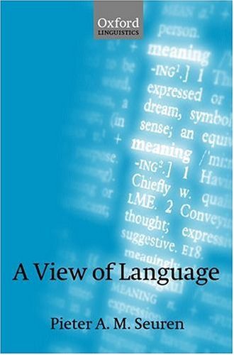 View of Language   2001 9780199244812 Front Cover