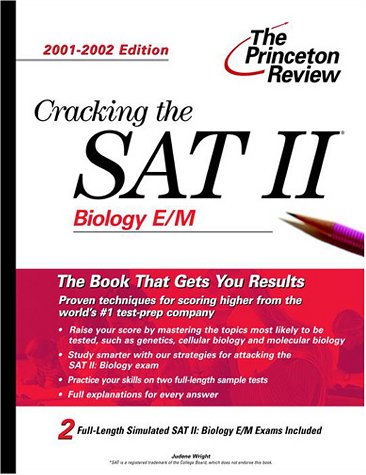 Cracking the SAT II : Biology 2001-2002 N/A 9780375761812 Front Cover