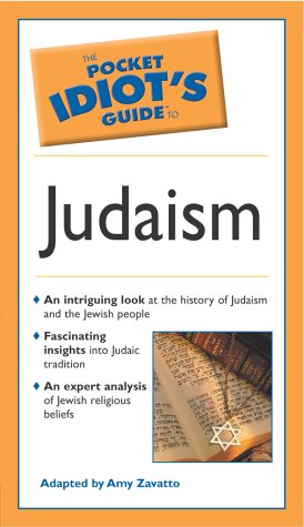 Pocket Idiot's Guide to Judaism   2003 9780028644813 Front Cover