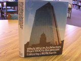 Who's Who in Architecture : From 1400 to the Present N/A 9780030173813 Front Cover