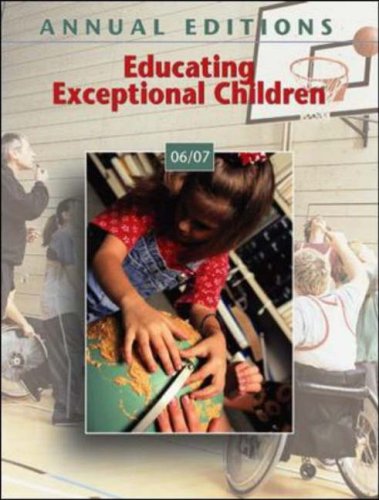 Educating Exceptional Children 06/07  18th 2007 (Revised) 9780073545813 Front Cover