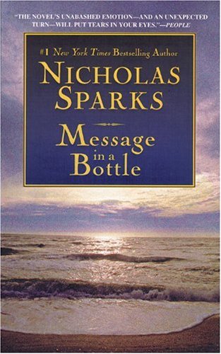 Message in a Bottle   1998 (Reprint) 9780446606813 Front Cover