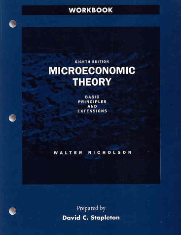Microeconomic Theory  8th 2002 9780030329814 Front Cover