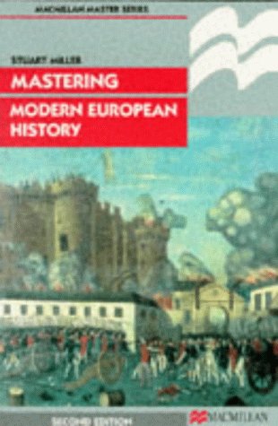 Mastering Modern European History  2nd 1997 (Revised) 9780333640814 Front Cover