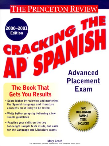 Cracking the AP Spanish, 2000-2001 Edition N/A 9780375754814 Front Cover