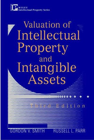 Valuation of Intellectual Property and Intangible Assets  3rd 2000 9780471362814 Front Cover
