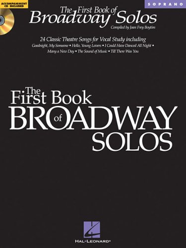 First Book of Broadway Solos - Soprano (Book/Online Audio)  N/A 9780634022814 Front Cover