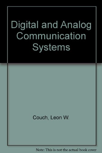 Digital and Analog Communication Systems 4th 9780023252815 Front Cover