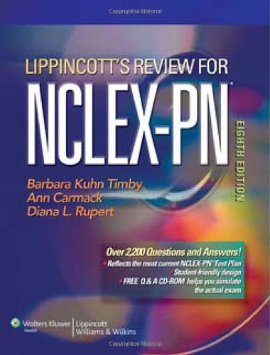 Lippincott's Review for NCLEX-PN  8th 2009 (Revised) 9780781798815 Front Cover