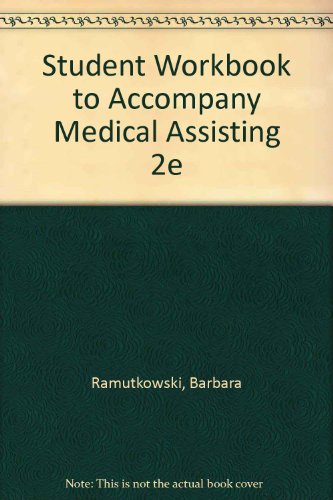 Medical Assisting 2nd 2005 9780072947816 Front Cover