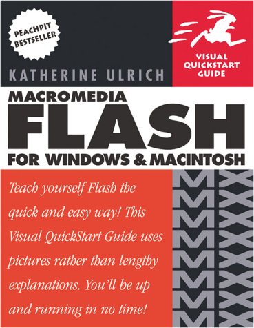 Macromedia Flash Mx for Windows and Macintosh Visual QuickStart Guide  2002 9780201794816 Front Cover