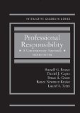 Professional Responsibility: A Contemporary Approach  2013 9780314287816 Front Cover