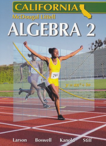 Algebra 2: 1st 2006 9780618811816 Front Cover