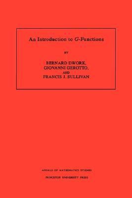 Introduction to G-Functions. (AM-133), Volume 133   1994 9780691036816 Front Cover