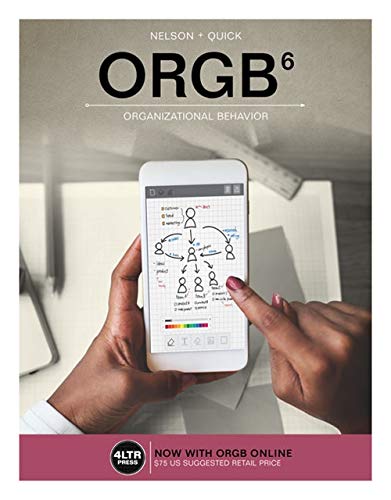 Orgb + Orgb Online, 1 Term 6 Months Access Card:   2018 9781337407816 Front Cover