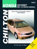 Chilton-tcc Honda Odyssey: 2001-2011 Repair Manual  2010 9781563929816 Front Cover
