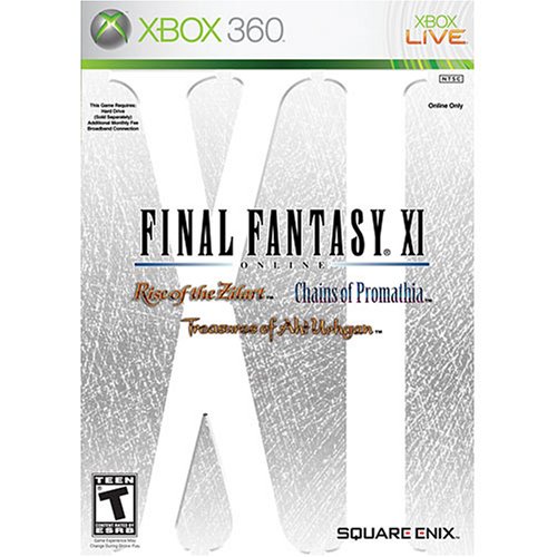 Final Fantasy XI: Chains of Promathia, Rise Of The Zilart, Treasures of Aht Urhgan - Xbox 360 Xbox 360 artwork