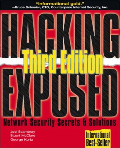 Hacking Exposed : Network Security Secrets and Solutions 3rd 2001 9780072193817 Front Cover